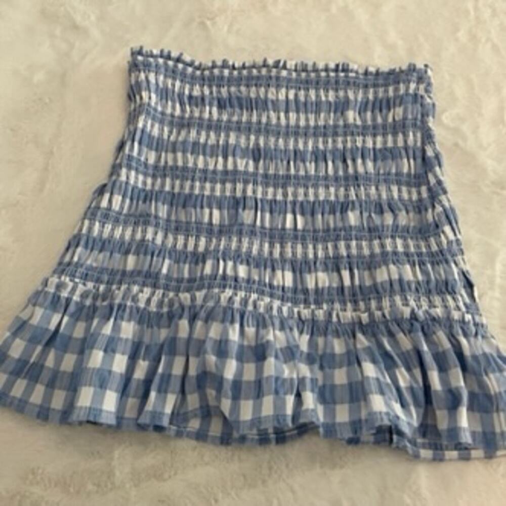 NWT New Cattivo Storia Gingham Skirt size medium M